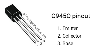 Diagrama de pines del C945O 