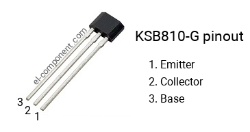 Diagrama de pines del KSB810-G 