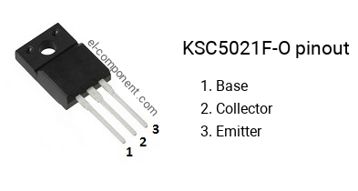 Diagrama de pines del KSC5021F-O 