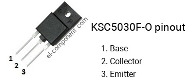 Diagrama de pines del KSC5030F-O 