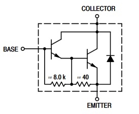 MJ11012G equivalent circuit