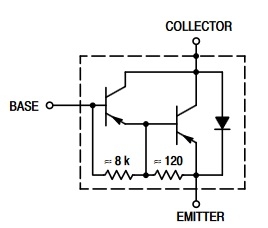TIP105G equivalent circuit