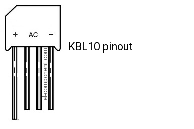 KBL10 pinout