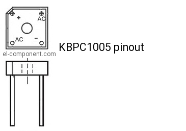 KBPC1005 pinout