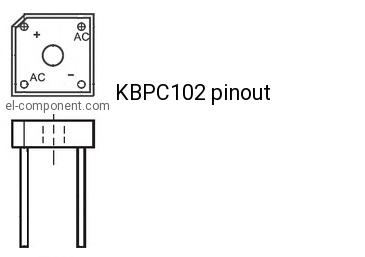 KBPC102 pinout