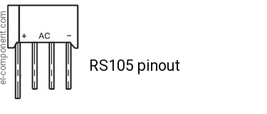 RS105 pinout