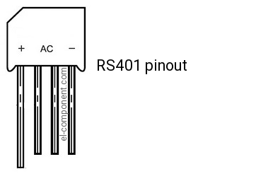 RS401 pinout