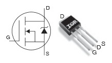 IRF1010ZL pinout