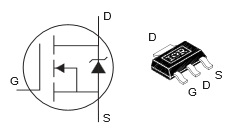 IRFL014N pinout