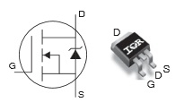 IRFZ24NS pinout