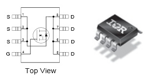 IRL6342 pinout