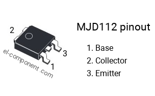 MJD112 npn transistor complementary pnp, replacement ...