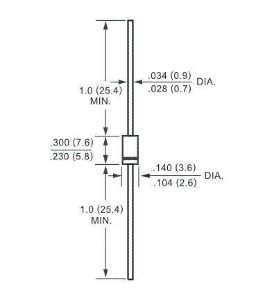 Fr207 Diode Datasheet Specs Equivalent Replacement Pinout Dimension Characteristics